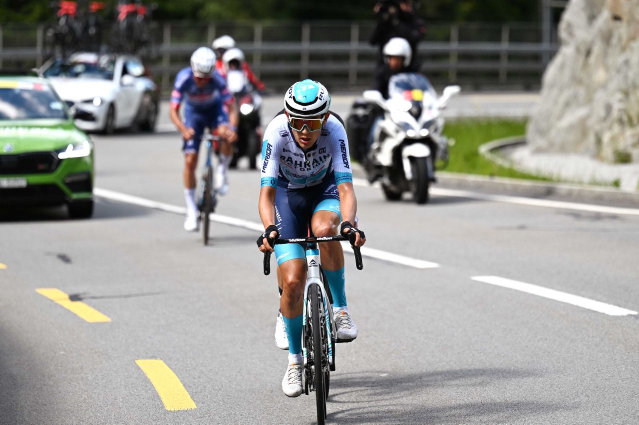 Torstein Træen on stage four of the Tour de Suisse