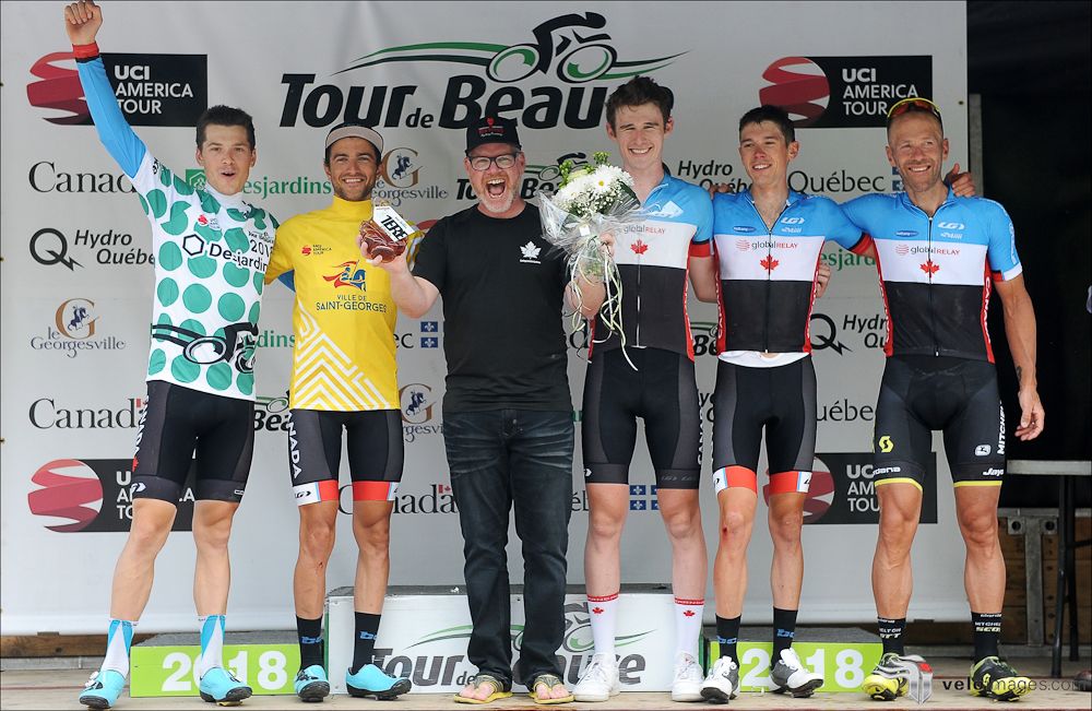 Team Canada collected the top prize at Tour de Beauce