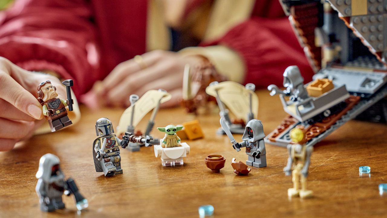 Lego Star Wars Offworld Sandcrawler and Mudhorn set