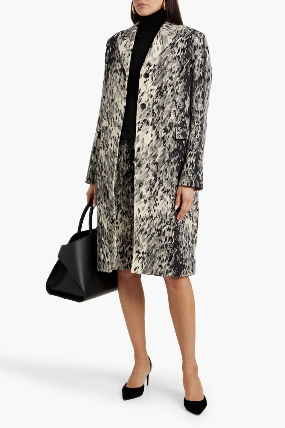Toteme, Printed Wool Coat