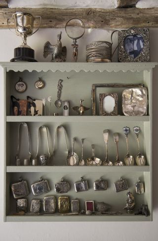 how to clean silver silverware on a dresser