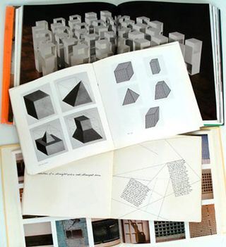 selection of Sol LeWitt’s artist’s books