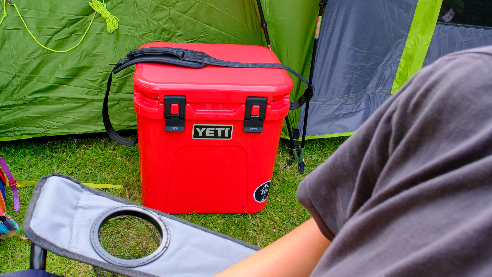 YETI Roadie 24 2.0 in use