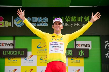 Manuel Belletti (Androni Giocattoli) took the lead in the Tour of Hainan on stage 5