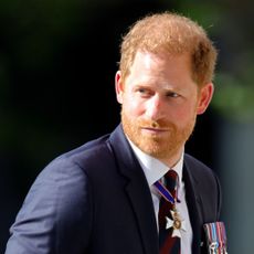 Prince Harry attends the Invictus Games Foundation's 10th anniversary service