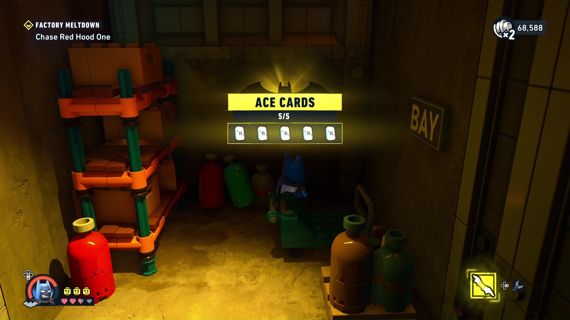 Ace Chemicals collectibles in Lego Batman Legacy of the Dark Knight