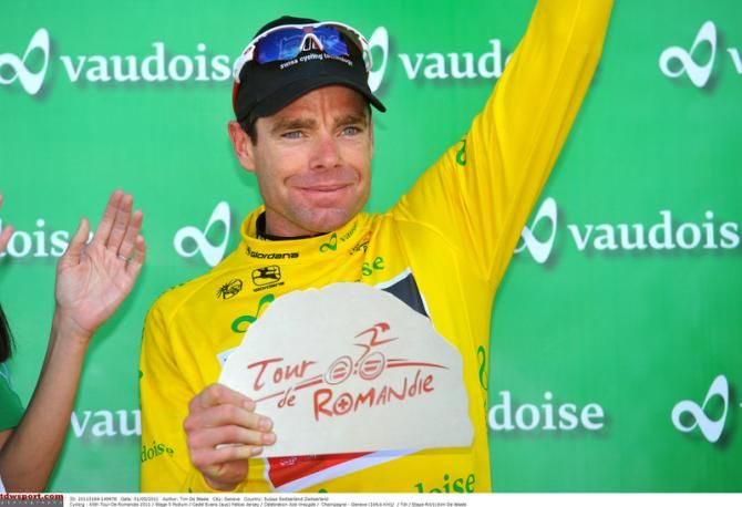 Cadel Evans won a second career Tour de Romandie title in 2011