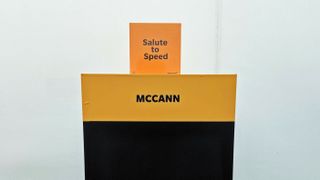 My very own podium - sadly I wasn't allowed to take it home