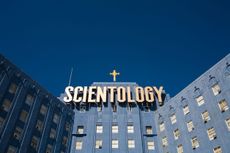 Church of Scientology building in Hollywood.