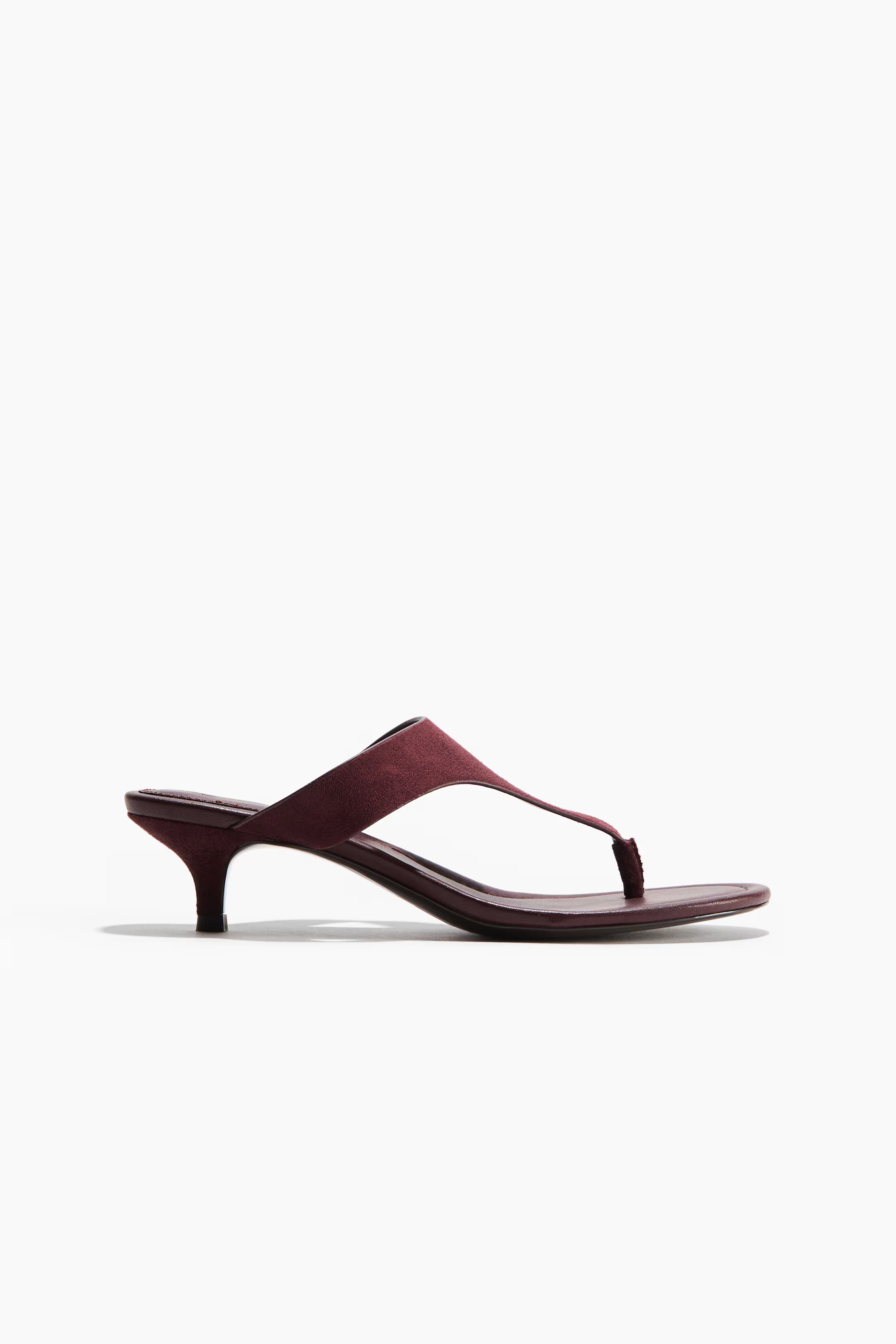 H&amp;amp;M, Kitten-Heeled Sandals
