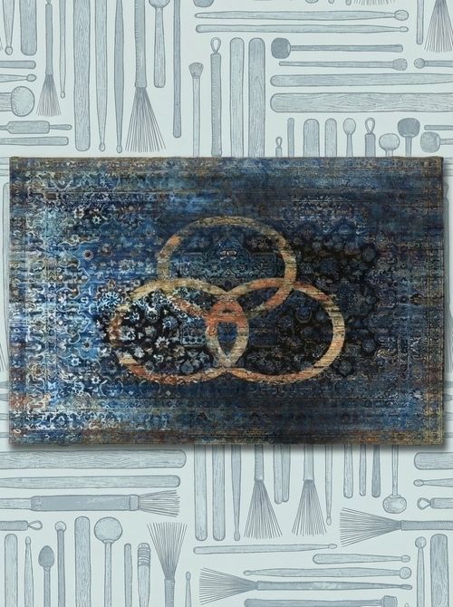 Vintage Persian Style Stage Rug - Bonzo