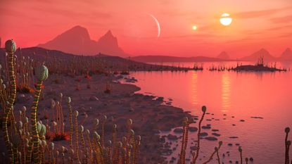 Early life may have made an inhospitable Earth more habitable -- and it could be happening on alien planets too, new research proposes.
