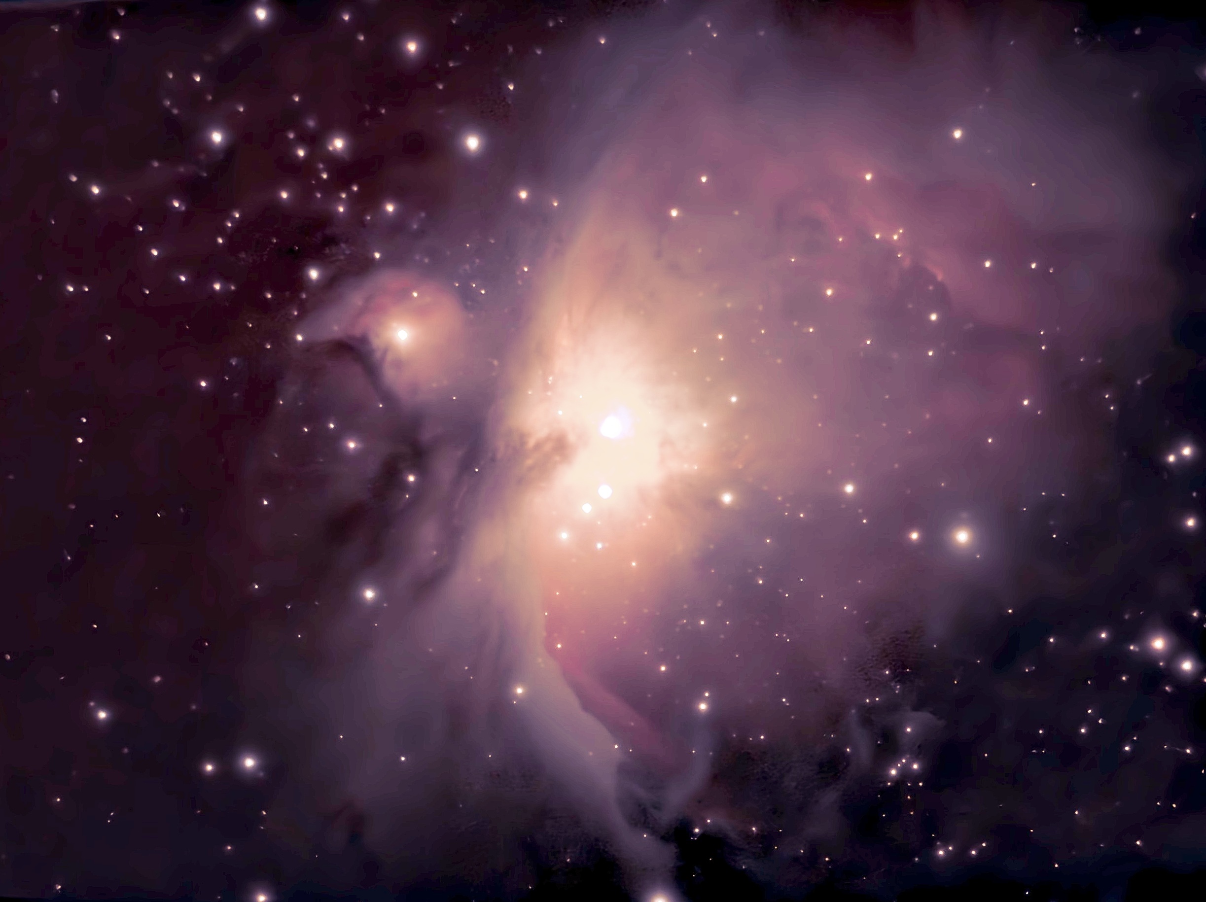 The Great Orion Nebula captured by the Unistellar eQuinox 2.