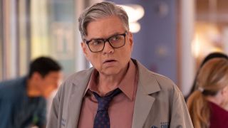 Dr. Charles looking upset in the ED in Chicago Med Season 11x16