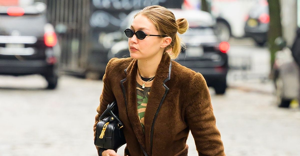 Gigi Hadid Just Wore Brown Pants With a Shoe-Color Trend Demure Dressers Would Balk At