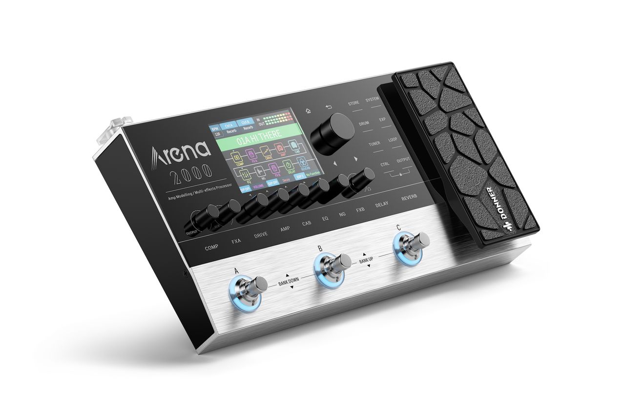 Donner's new Arena2000 amp modeler and multi-effects unit