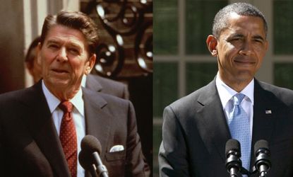 Reagan vs. Obama: Who's really the taxer-in-chief?