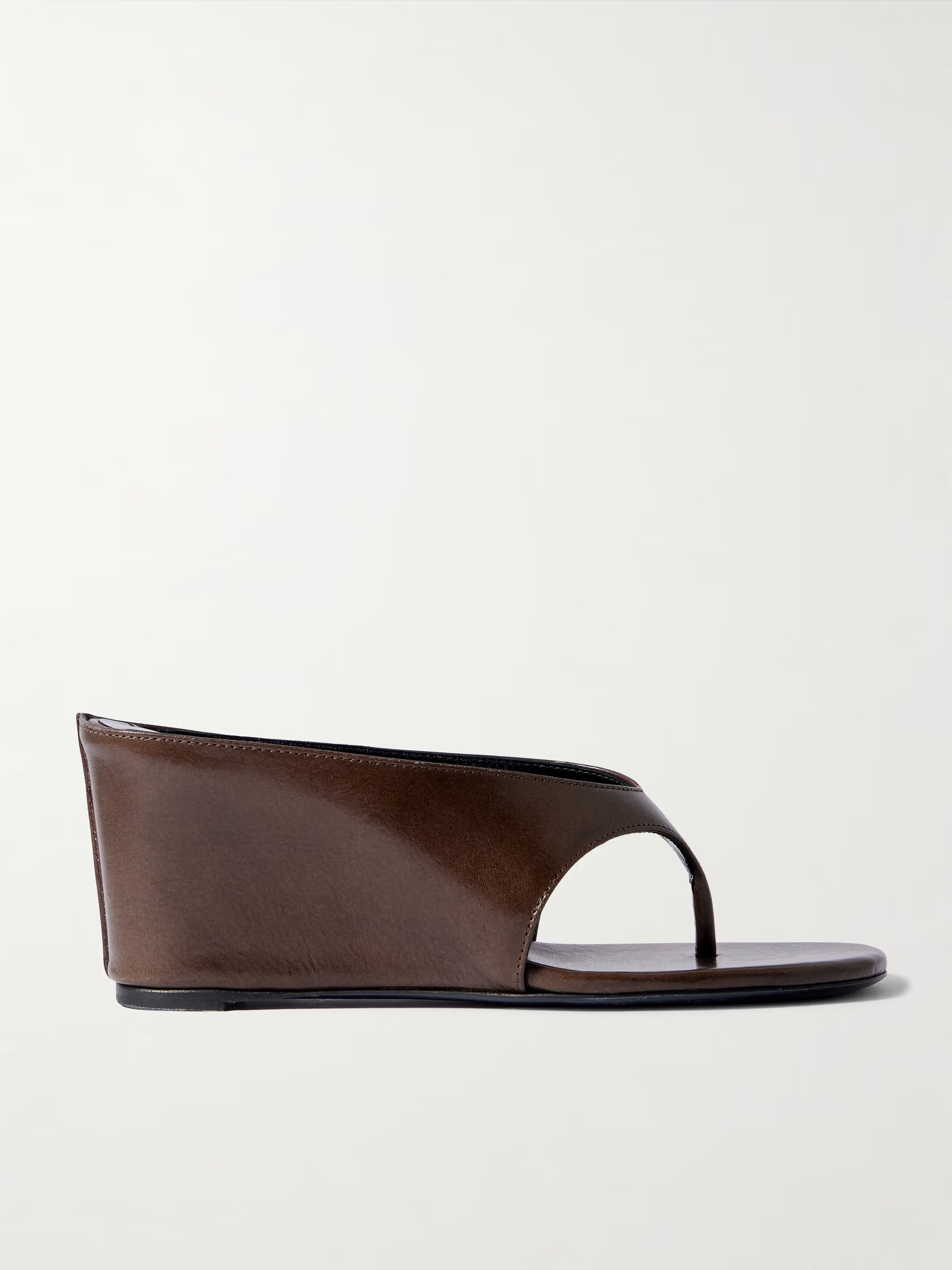 Jude, Yaga Leather Wedge Sandals