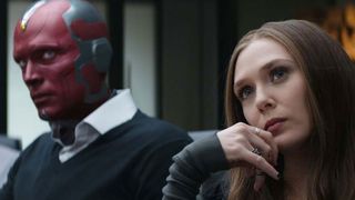 Wanda and Vision in Captain America: Civil War