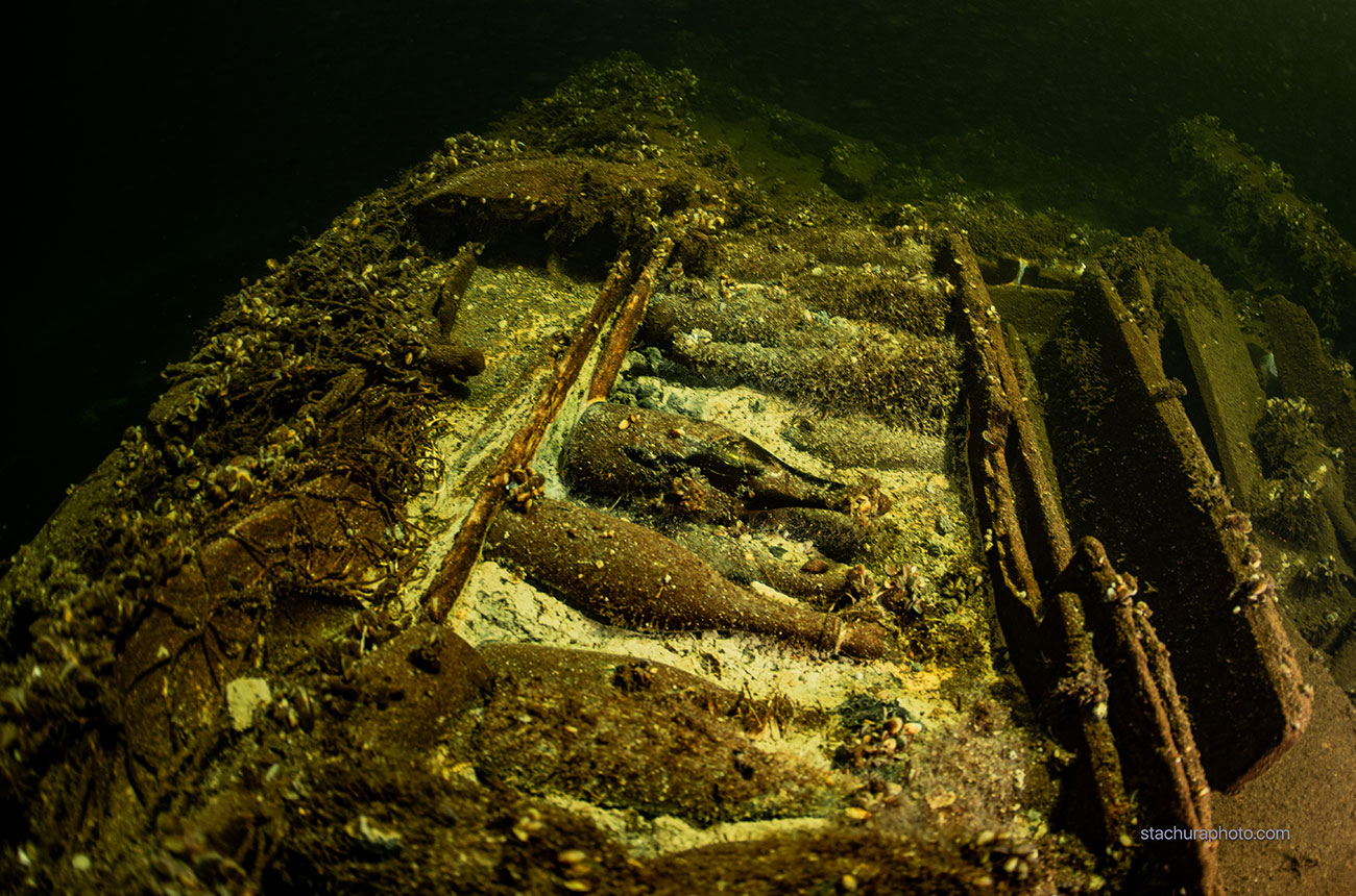 shipwreck champagne found by Baltictech Team
