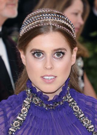 Princess Beatrice of York attends "Heavenly Bodies: Fashion & the Catholic Imagination", the 2018 Costume Institute Benefit at Metropolitan Museum of Art on May 7, 2018 in New York City