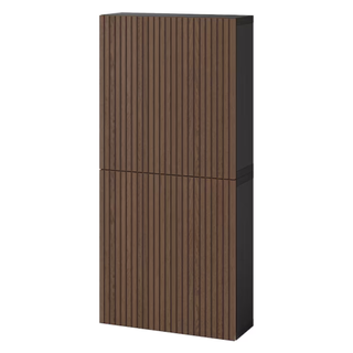 A black-brown wall cabinet from IKEA