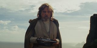 Mark Hamill as Luke Skywalker in Star Wars: The Last Jedi