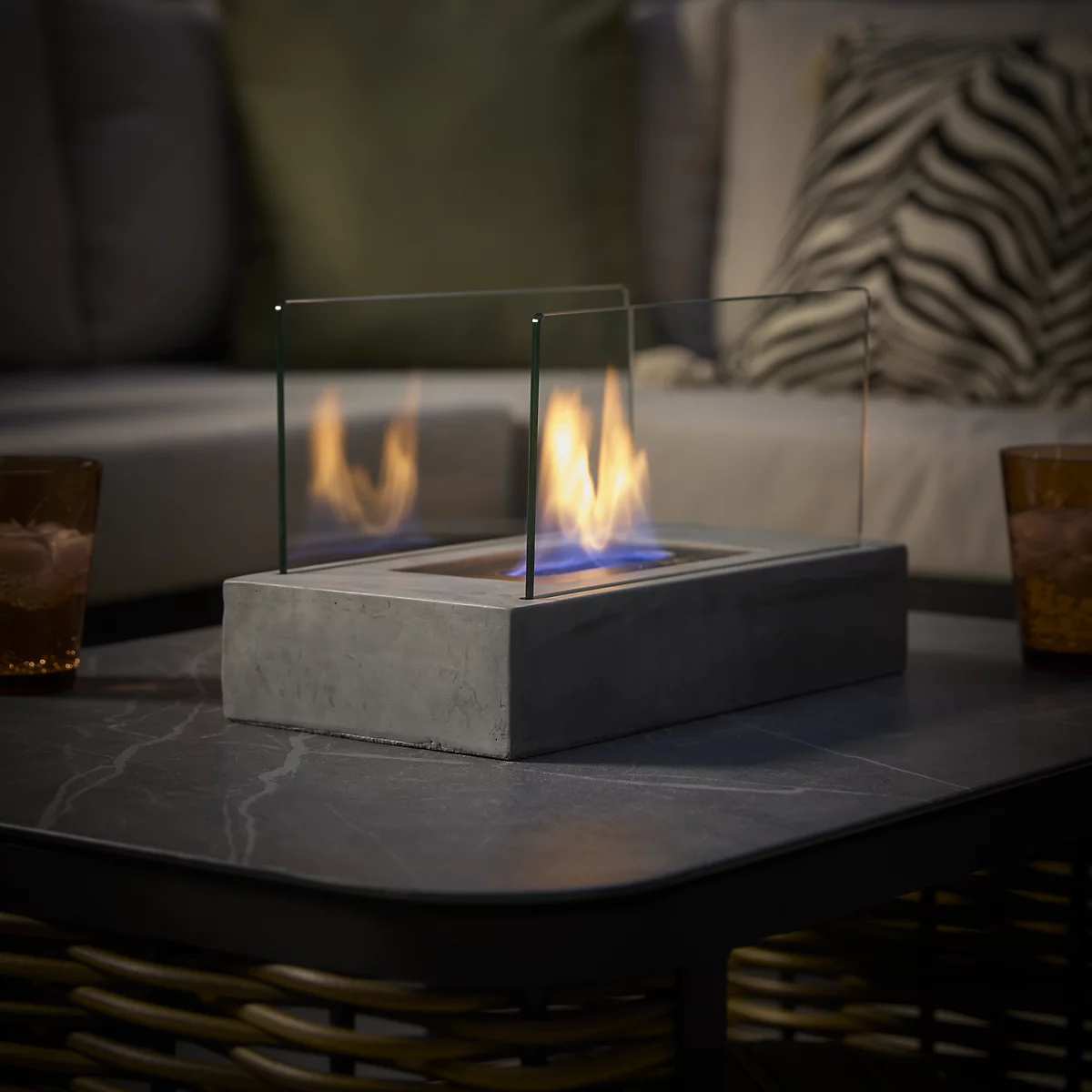 B&amp;amp;Q, La Hacienda Olivia Bio-ethanol Tabletop fire