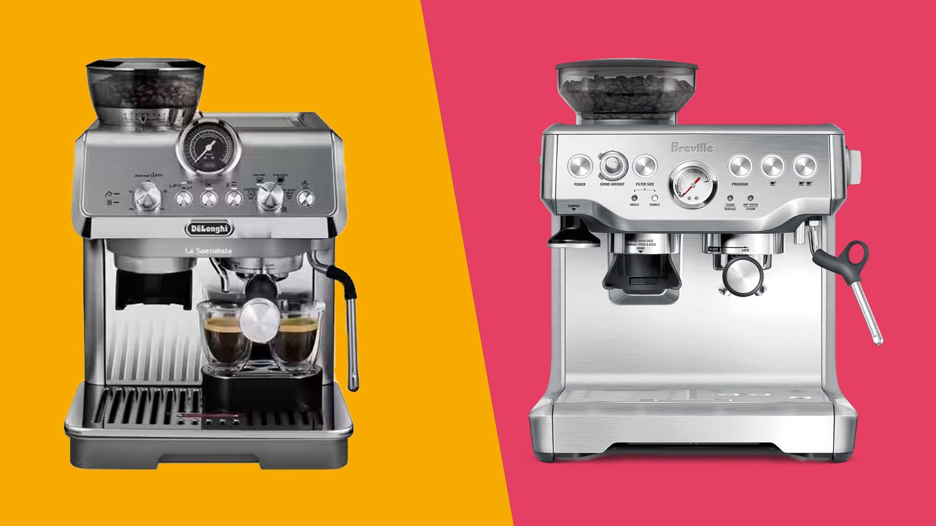 De'Longhi vs Breville which brand makes the best coffee makers