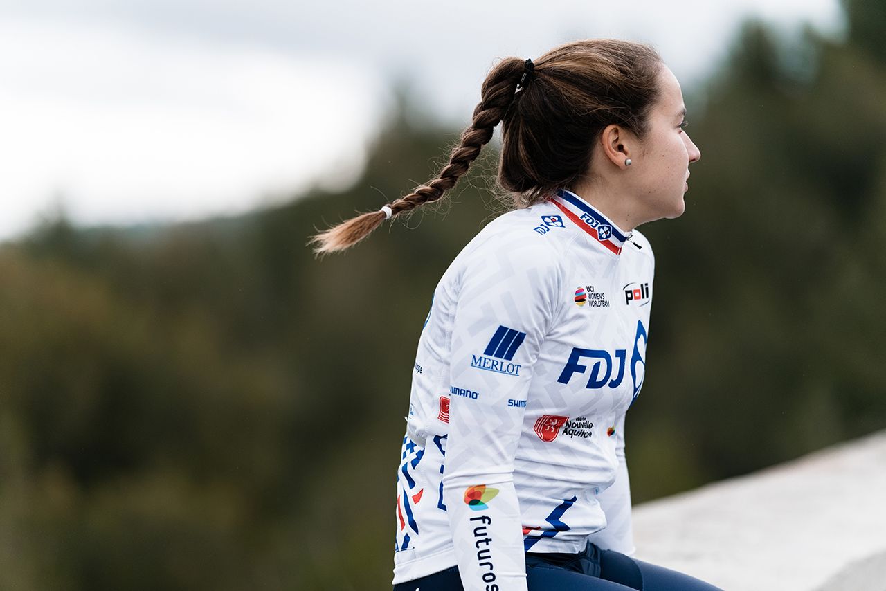 The 2021 FDJ Nouvelle Aquitaine Futuroscope jersey