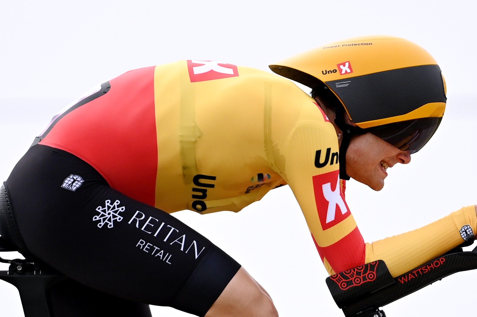 Uno-X time trial helmet