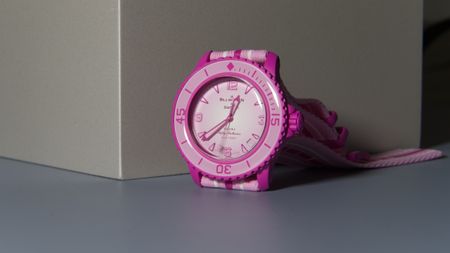 Swatch x Blancpain Scuba Fifty Fathoms Pink Ocean