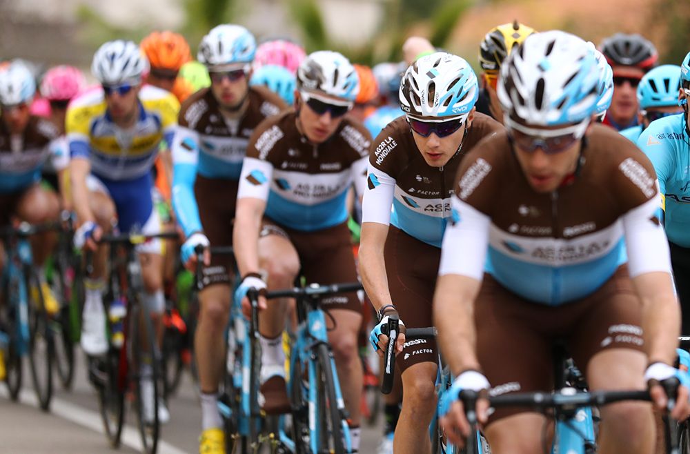 AG2R La Mondiale lead the pack