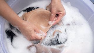 hand washing bras