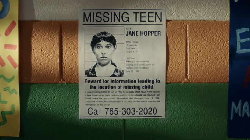 &quot;Missing Teen&quot; poster of Jane Hopper in Stranger Things Season 5