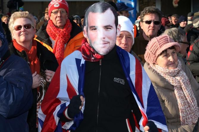 This Mark Cavendish fan had plenty to celebrate in Koksijde.