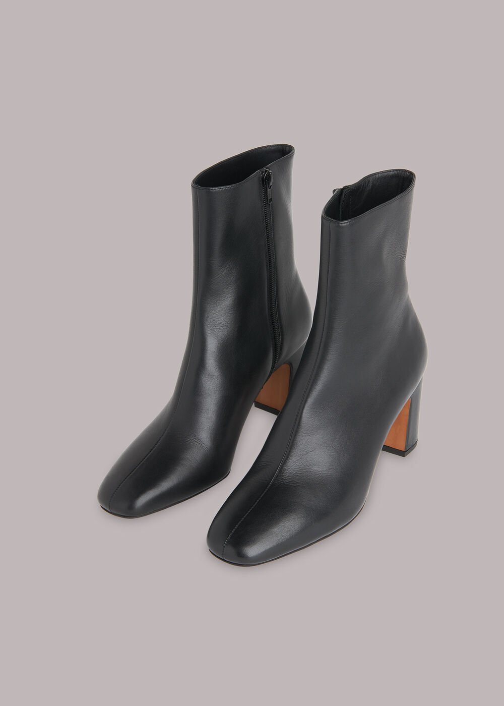 Black Holan Heeled Boot