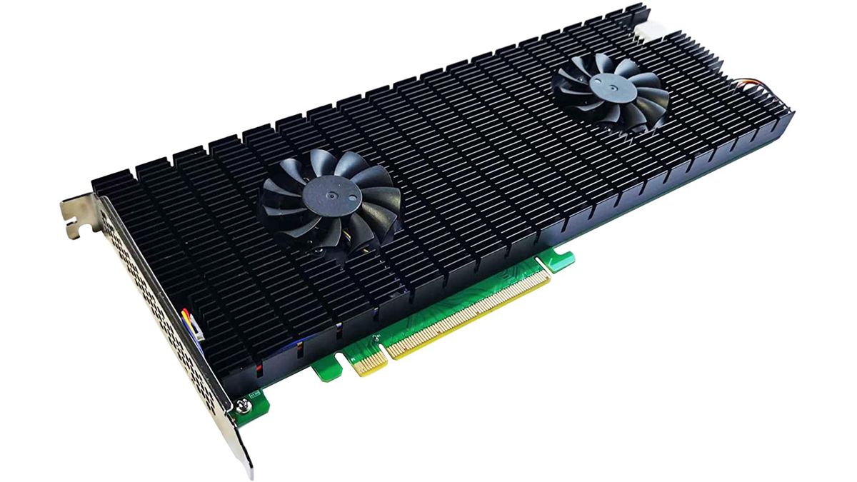 HighPoint's New RAID Card Runs Eight M.2 SSDs At 32 GBps Tom's Hardware