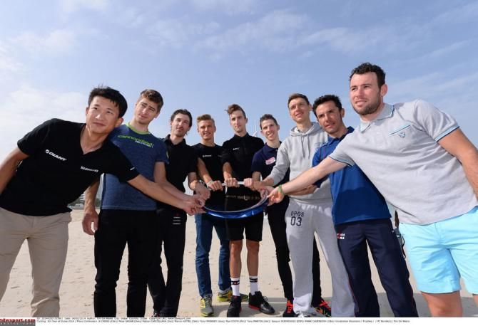 All for one: The WorldTour gathers for the first Dubai Tour
