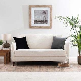 Boucle 2 Seater Sofa Cover