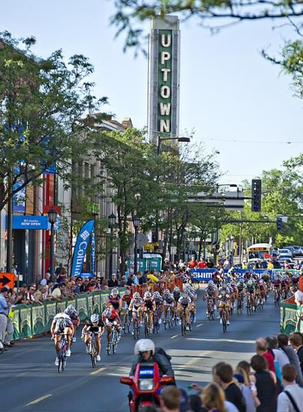In Uptown Minneapolis, Brooke Miller (Team TIBCO) tried to beat Shelley Evans (Peanut Butter &amp; Co TWENTY 12) in the first time bonus sprint.