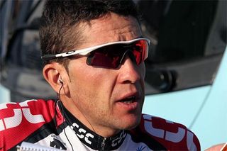 CSC leader Carlos Sastre before the start