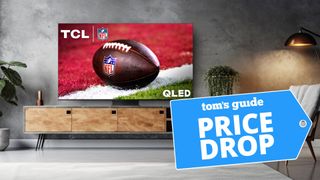 TCL QM8 QLED TV in a living room