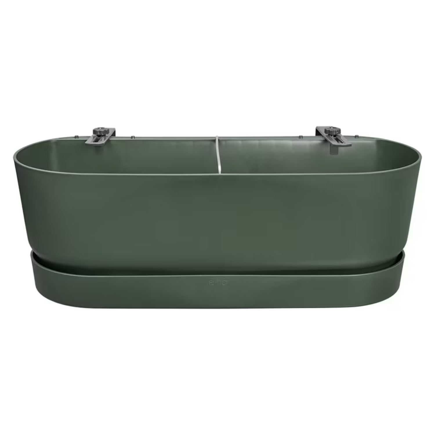 A green balcony planter from Crocus