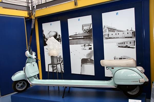 The Vespa PX became a real work of art,