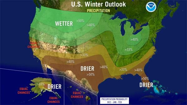 expected precipitation 2011-12