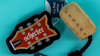 Shecter Dog Toys: for over 20 years the Californian guitar brand has worked with animal shelters and raised funds to support canine rescue and adoption services.