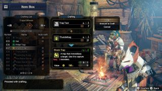 Mhr Capture Monster Camp Craft Items