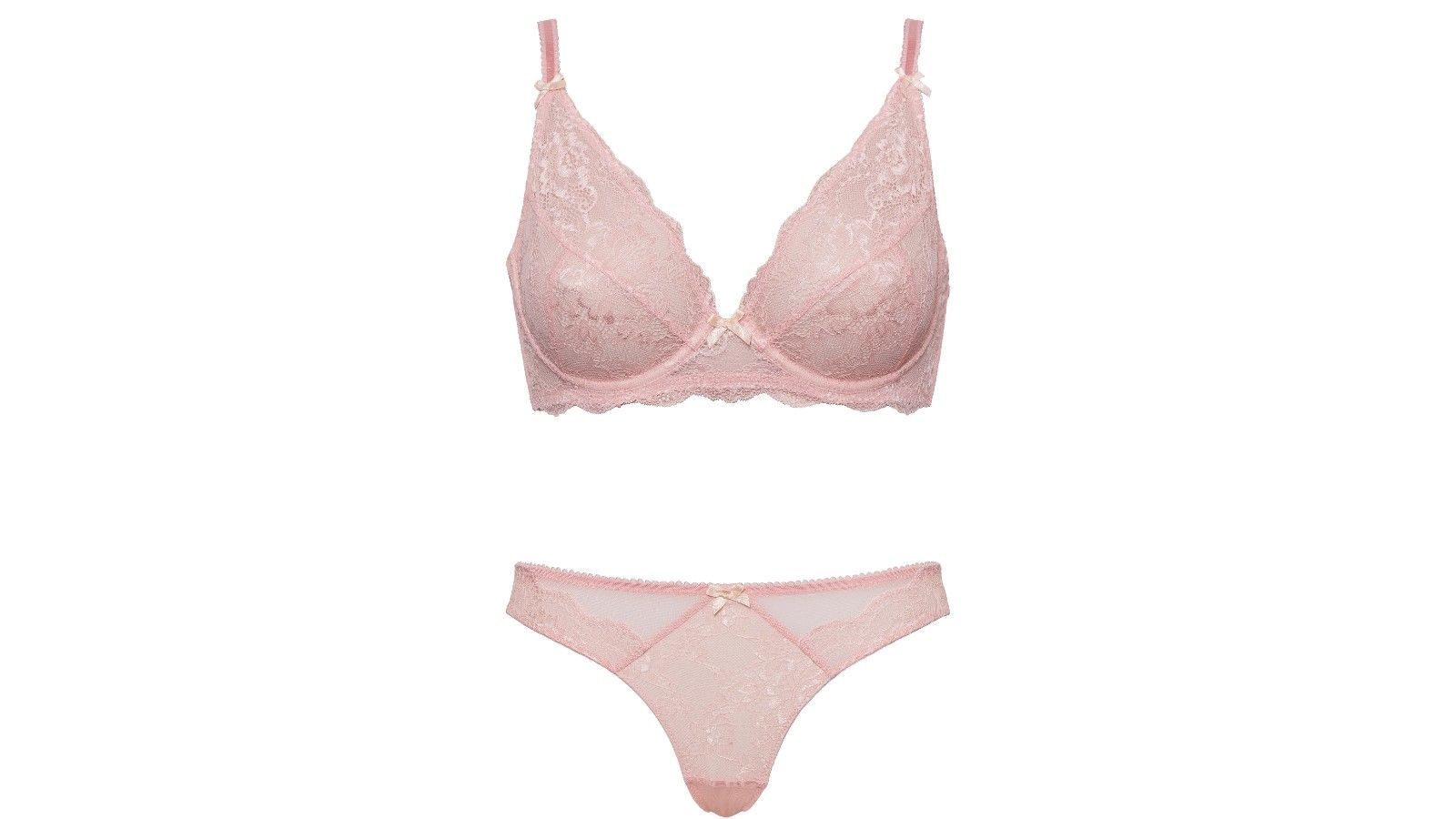 Figleaves Juliette Lace Underwired Non-Pad Bra