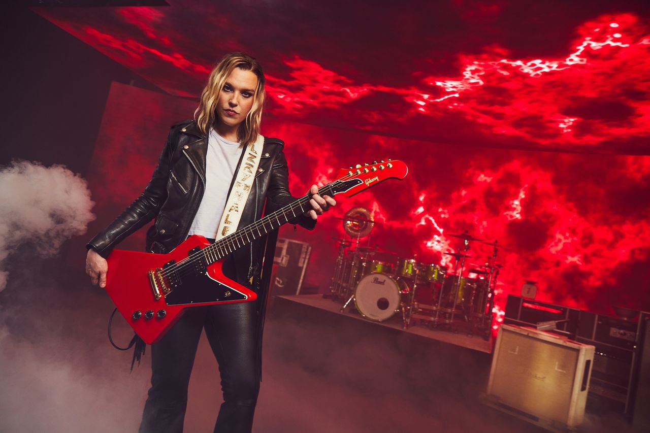 Gibson's Lzzy Hale signature Explorerbird guitar
